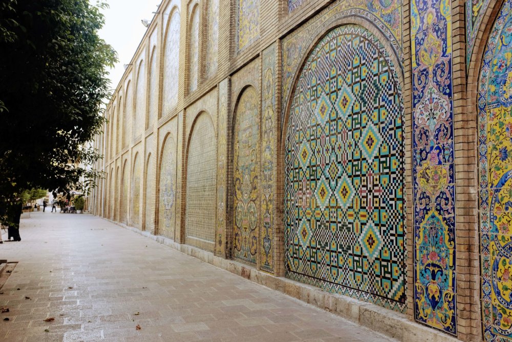 Mur du Palais Golestan
