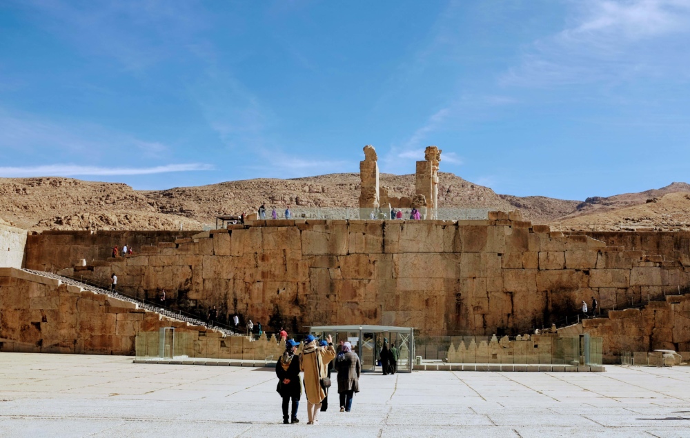 Entrée du site de Persepolis