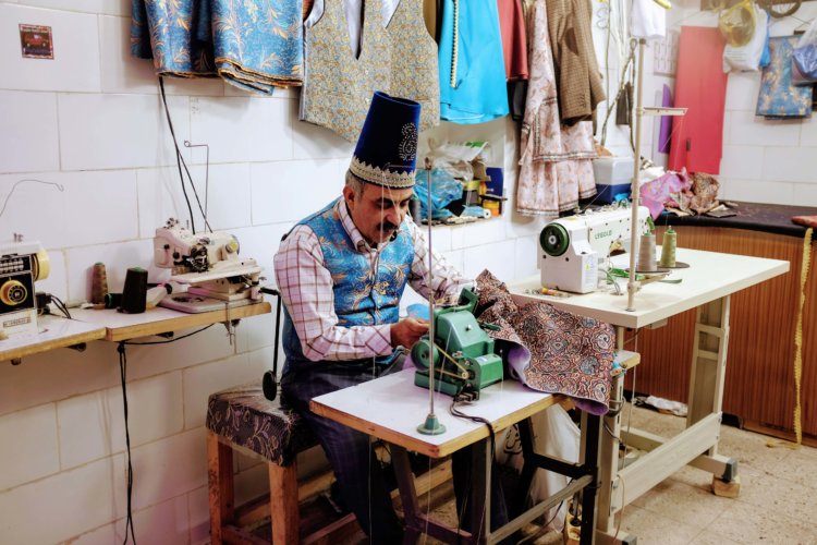 Photo du couturier à Yazd