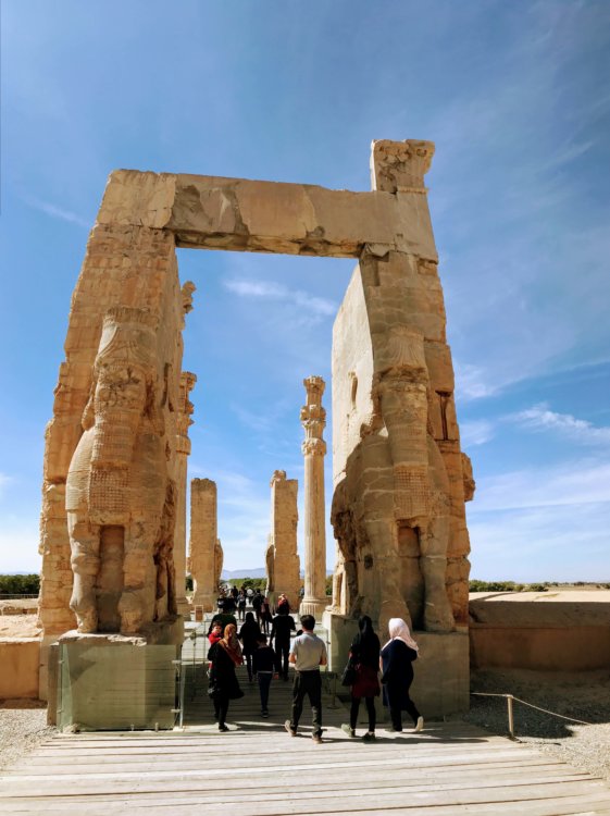 Porte du site de Persepolis