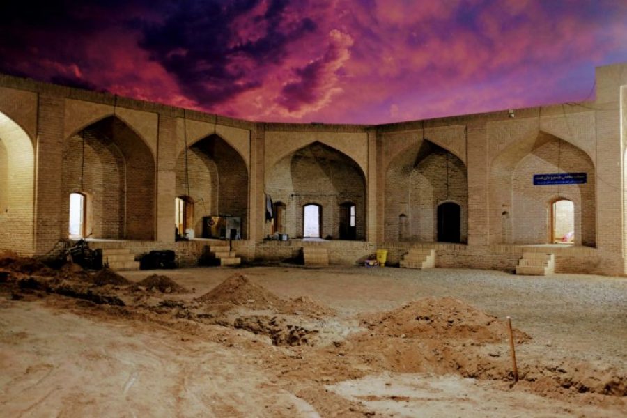 Caravanserail dans les alentours de Kashan